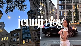 a summer week in nyc | barbie movie, restaurant week, and shopping