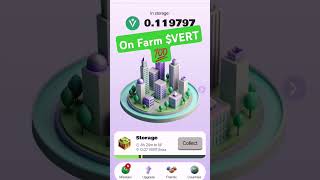 On Farm $VERT sur Tonblockchain 💯✅😉