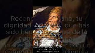 Frases de Santos - San León Magno papa - #catholicsaint #amor #seamossantos #frases  #fe #santo