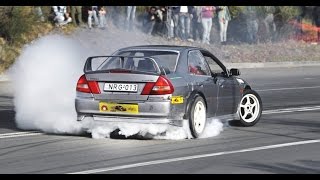 RWD Lancer Evolution IV drift