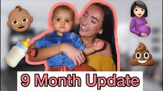 VLOG | 9 MONTH BABY AND POSTPARTUM UPDATE