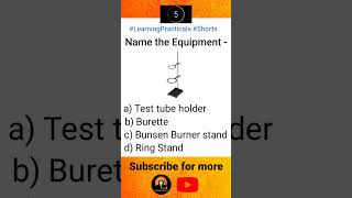 Learn Practicals and Laboratory Concepts - Learning practicals #18