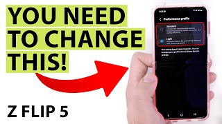 6 SETTINGS TO CHANGE - Samsung Galaxy Z Flip 5