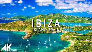 FLYING OVER IBIZA 4K UHD - Relaxing Music Along With Beautiful Nature - 4K UHD TV