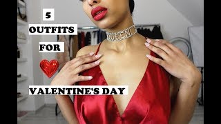 5 TENUES POUR LA SAINT VALENTIN