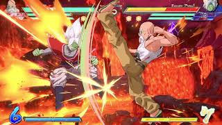 DBFZ S3.5 Master Roshi sparkless midscreen ki blast loop silencing Zamasu 88 hits