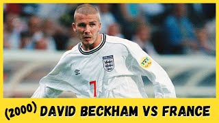 In 2000, David Beckham shocked as one of the best in the world!