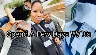 VLOG| SPEND A FEW DAYS W/ US| COOKING THE BOYS FAVORITE MEAL+ SELF CARE/ ME TIME + FAMILY FUN DAY!