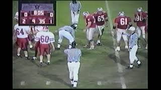 WHS Football vs Burlington Oct 12, 2001