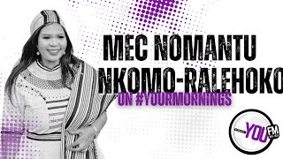 Gauteng Province Health MEC, Nomantu Nkomo Ralehoko on #YourMornings | YOU FM 898