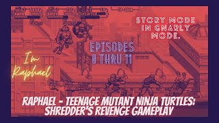 Raphael - Teenage Mutant Ninja Turtles: Shredder's Revenge Gameplay. #tmnt