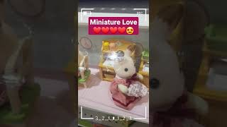 🥰❤️😍Miniature Toys Love 🐰🐰Little Bunny Family 🥰😍