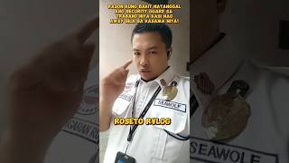 isa sa dahilan kung bakit natanggal ang security guard #shorts #youtubeshorts #securityguard #fypシ