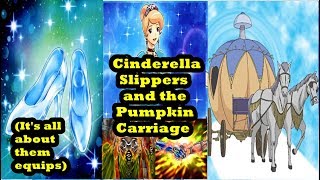 NEW Cinderella Slippers and the Pumpkin Carriage