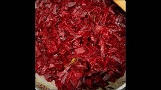 Simple Beetroot fry recipe 😋#healthy #sidedish #lunch #shorts