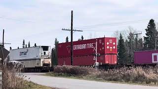 Trainspotting at West Loon Ontario