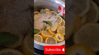 lemon and ginger Recipe#weight loss #food #shorts #Glowing