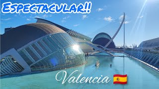 CIUDAD DE LAS ARTES Y LAS CIENCIAS DE VALENCIA🇪🇦 Este complejo es espectacular!!😍