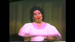 Eleonora Topan, former opera singer at Cluj-Napoca Opera House, "E strano" La Traviata by Verdi