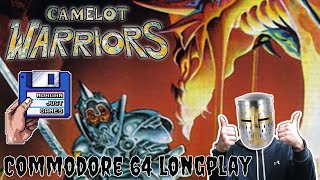 Camelot Warriors - Commodore 64 - Longplay - C64 - With Commentary MJG