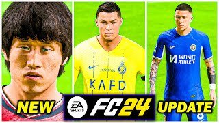 EA Sports FC 24 - NEW FACES, KITS, TATTOO'S IN TITLE UPDATE #5