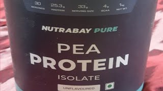 Nutrabay pea protein isolate #protein#vegan vega#viral