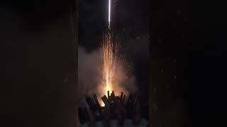 Close shot of fireworks firing in slowmotion. #fireworkdemo #slowmotion  #firworks