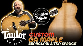 Taylor Custom GA Maple (Bearclaw Sitka Spruce) - EMPIRE MUSIC