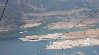 Squamish Estuary Spit Modification March 29, 2023 (going up gondola)