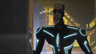 TRON: Uprising | Able spys on Clu's project