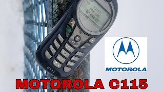 MOTOROLA C115 ОБЗОР (2004)