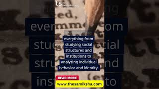 What Is The Nature of Sociology | Thesamiksha | #natureofsociology