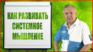 Как развивать системное мышление? Метод развития системного мышления от Сергея Куранова