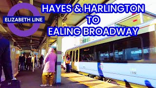 London Underground (Elizabeth Line)  Hayes & Harlington To Ealing Broadway