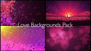 Beautiful Valentine Love Backgrounds (Free)