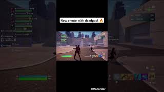 Deadpool's Icon Emote! #fortniteclips #shorts