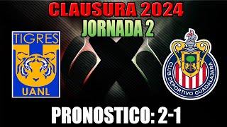 Pronósticos de la Jornada 1 Clausura 2024 Liga MX 🔥 (ganador y goles)