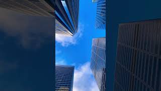 Skyscrapers of San Francisco hanging out with the clouds! #skyscraper #clouds #california #traveling