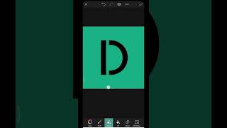 Logo making || ID logo making in Picsart  #shorts