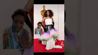 2024 Oscars & Vanity Fair fashion review| Erika Alexander #shorts