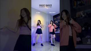 Magic Dance | Le sserafim - Perfect Night ✨with Gidle and New Jeans choreo 😌 #queencard #eta