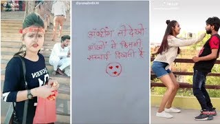 Pehle dil se lagaya fir begana kar diya sad song tik tok duet videos ! new tik tok duet video funny