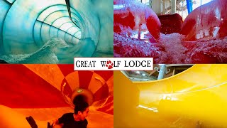 Great Wolf Lodge Grand Mound, WA - ALL Water Slides POV