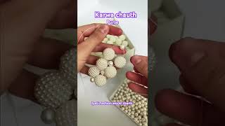 Diy Karva Chauth special purse #karwachauth#special#diy #handmade#purse#trending #viralvideo#shorts