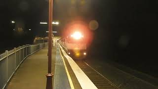 Night Time Freight Trains In Orange NSW. 9 July-10July 2021