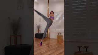 Pole Trick - 5 grips for Fan Legs! #poledance #fanlegs #polefitness