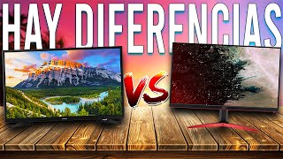 TELEVISOR VS MONITOR | ¿Hay DIFERENCIAS En el GAMING