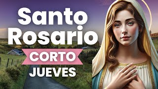 Santo Rosario CORTO, misterios Luminosos Jueves 17 de octubre del 2024 🙏🏼