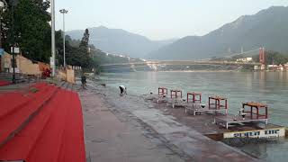 Ganga Aarti at Ramjhula Rishikesh