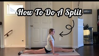 How To Do A Split